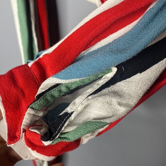 Zara Open Front Tie  Blouse - Picture 6 of 6